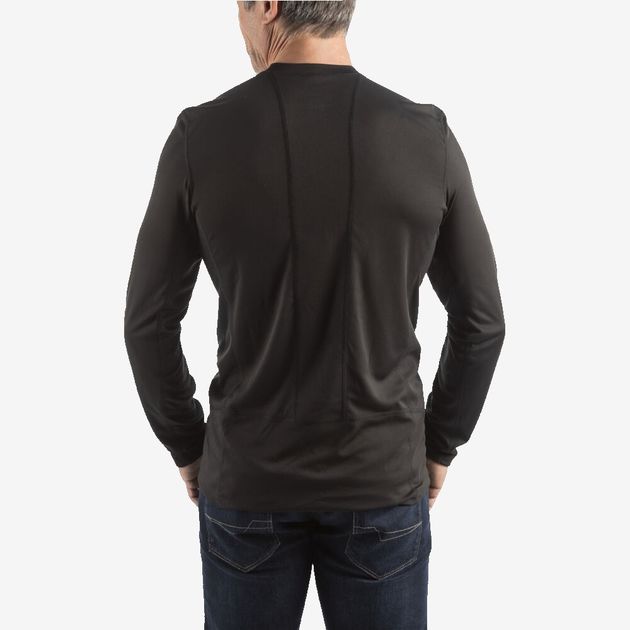 Футболка MILWAUKEE WWLS дышащая, черная, длинный рукав, XL 4932493081, фото , изображение 4 | SNABZHENIE.com.ua Футболка MILWAUKEE WWLS дышащая, черная, длинный рукав, XL 4932493081, фото , изображение 4 | SNABZHENIE.com.ua