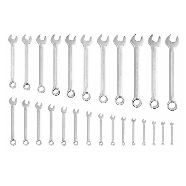 Набор комбинированных ключей 6-32 мм, 26 шт., в сумке HOEGERT, фото , изображение 2 | SNABZHENIE.com.ua