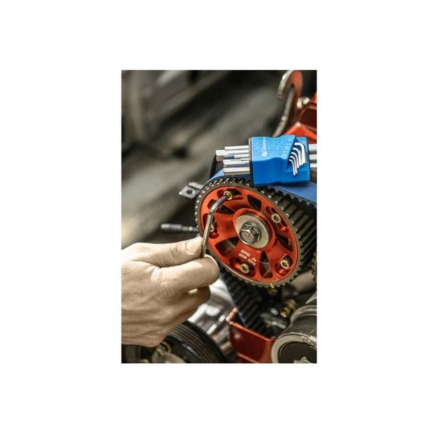 Набір шестигранних ключів S2, 9 шт., коротких HOEGERT HT1W820, фото , зображення 2 | SNABZHENIE.com.ua Набір шестигранних ключів S2, 9 шт., коротких HOEGERT HT1W820, фото , зображення 2 | SNABZHENIE.com.ua