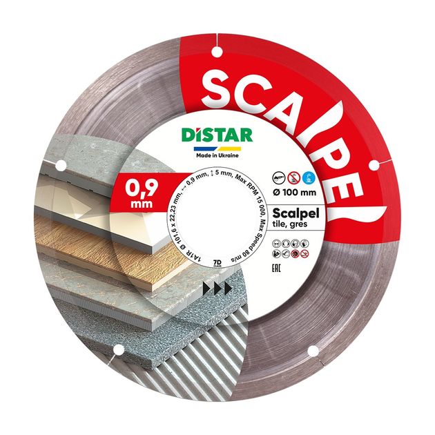 Круг алмазний відрізний 1A1R 101,6x0,9/0,5x5x22,23 Scalpel, фото  | SNABZHENIE.com.ua