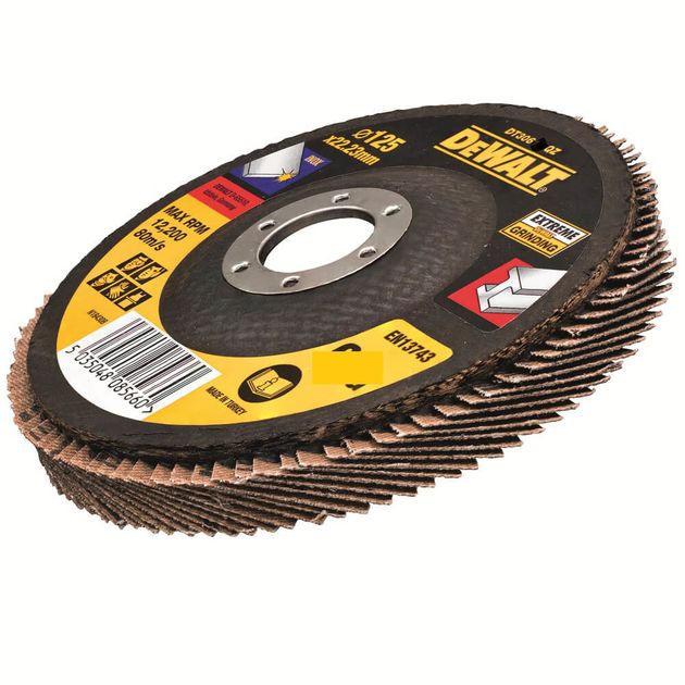 Шлифовальный круг лепестковый DeWALT DT30622, 125 мм, 60 зерно, фото  | SNABZHENIE.com.ua