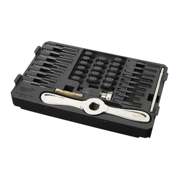 Набор метчиков и плашек 38 предметов MILWAUKEE PACKOUT, фото , изображение 2 | SNABZHENIE.com.ua Набор метчиков и плашек 38 предметов MILWAUKEE PACKOUT, фото , изображение 2 | SNABZHENIE.com.ua