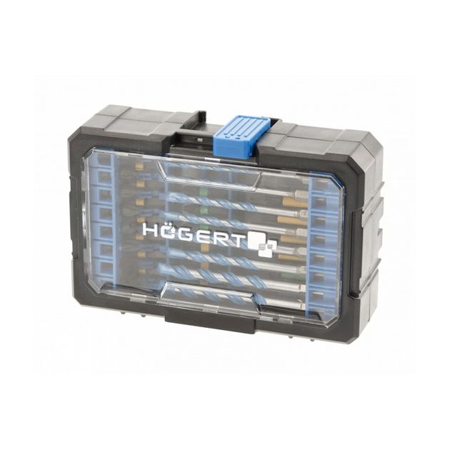 Набор бит и сверл 35 шт HOEGERT HT1S801, фото  | SNABZHENIE.com.ua
