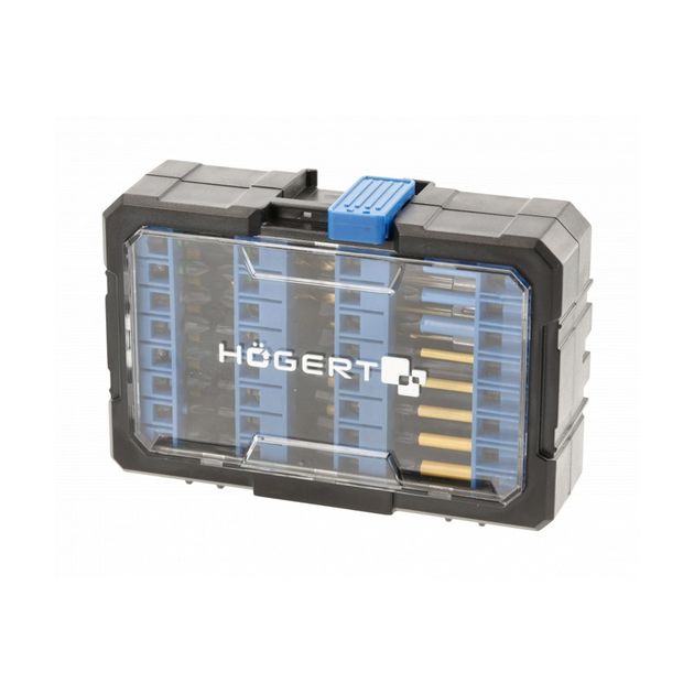 Набір ударних біт зі свердлами по металу 56 шт HOEGERT HT1S803, фото  | SNABZHENIE.com.ua