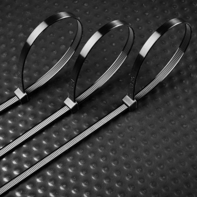 Стяжки нейлонові 4,8 x 300 мм, 100 шт., чорні HOEGERT HT2C712, фото , зображення 2 | SNABZHENIE.com.ua Стяжки нейлонові 4,8 x 300 мм, 100 шт., чорні HOEGERT HT2C712, фото , зображення 2 | SNABZHENIE.com.ua