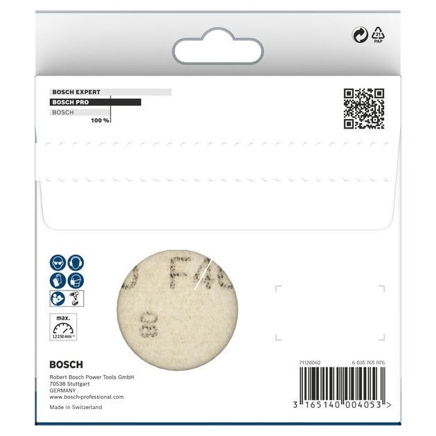 Набір шліфувальних аркушів F460, 5 шт. 125 мм, 80 BOSCH, фото , зображення 2 | SNABZHENIE.com.ua Набір шліфувальних аркушів F460, 5 шт. 125 мм, 80 BOSCH, фото , зображення 2 | SNABZHENIE.com.ua