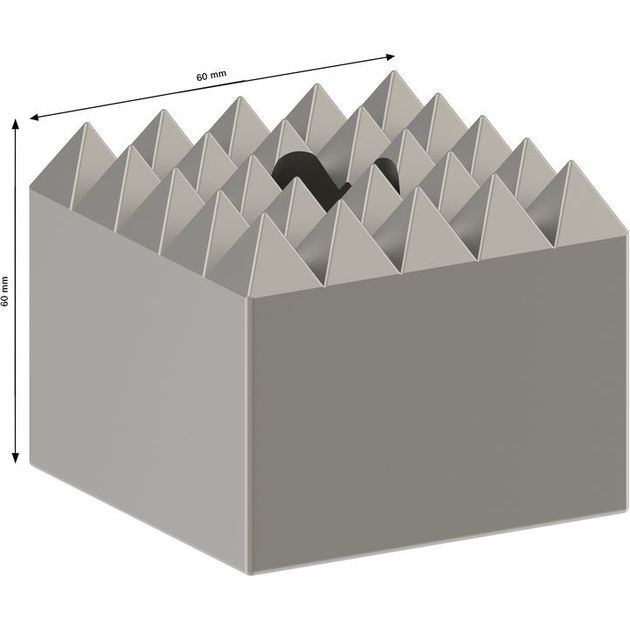 Отбойная пластина Bosch 60x60 зуб. 5x5 (1618623205), фото , изображение 2 | SNABZHENIE.com.ua