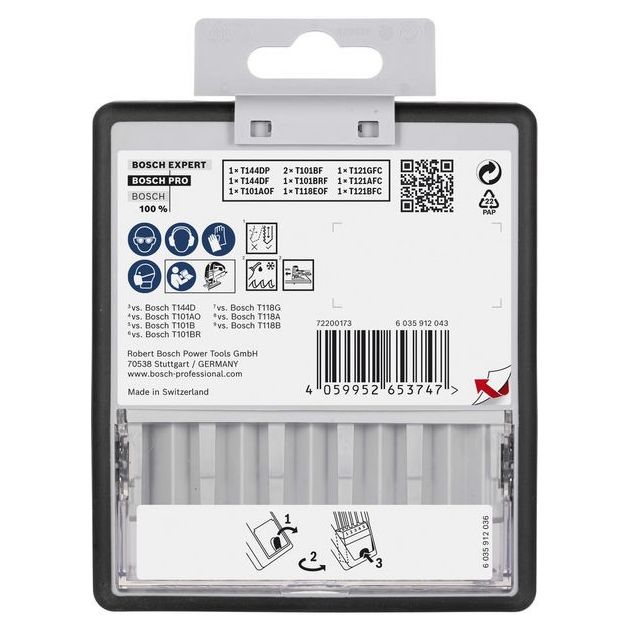 Набор PRO Wood and Metal, 100 мм, BOSCH, фото , изображение 2 | SNABZHENIE.com.ua