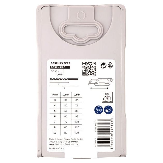 Набір з 7 сверел по деревині BOSCH (2607017034), фото , зображення 2 | SNABZHENIE.com.ua Набір з 7 сверел по деревині BOSCH (2607017034), фото , зображення 2 | SNABZHENIE.com.ua