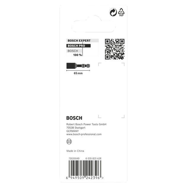 Торцевой ключ PRO Nutsetter Impact, 1/4" x 65 мм, 2 шт. BOSCH, фото , изображение 2 | SNABZHENIE.com.ua Торцевой ключ PRO Nutsetter Impact, 1/4" x 65 мм, 2 шт. BOSCH, фото , изображение 2 | SNABZHENIE.com.ua