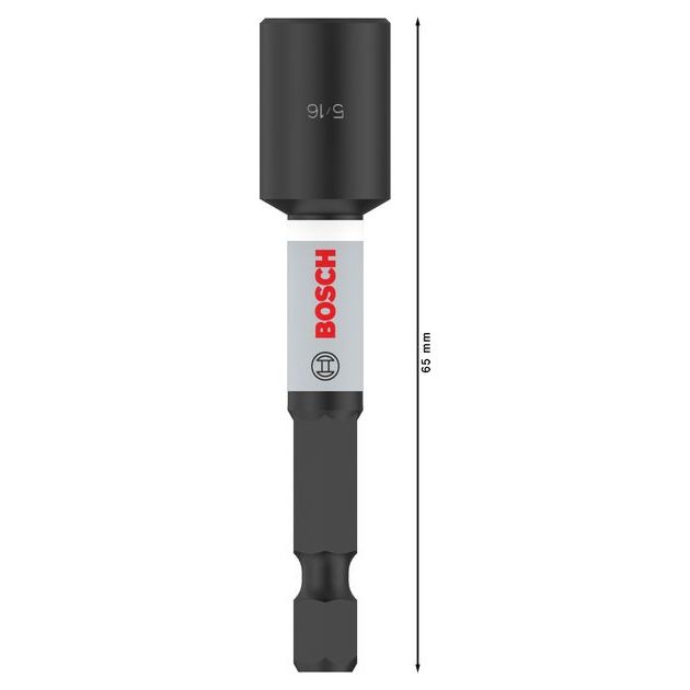 Торцевий ключ PRO Nutsetter Impact, 5/16" x 65 мм, 2 9/16" x 65 мм, 2 шт. BOSCH, фото , зображення 3 | SNABZHENIE.com.ua Торцевий ключ PRO Nutsetter Impact, 5/16" x 65 мм, 2 9/16" x 65 мм, 2 шт. BOSCH, фото , зображення 3 | SNABZHENIE.com.ua
