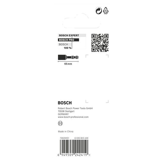 Торцевий ключ PRO Nutsetter Impact, 3/8" x 65 мм, 2 9/16" x 65 мм, 2 шт. BOSCH, фото , зображення 2 | SNABZHENIE.com.ua Торцевий ключ PRO Nutsetter Impact, 3/8" x 65 мм, 2 9/16" x 65 мм, 2 шт. BOSCH, фото , зображення 2 | SNABZHENIE.com.ua