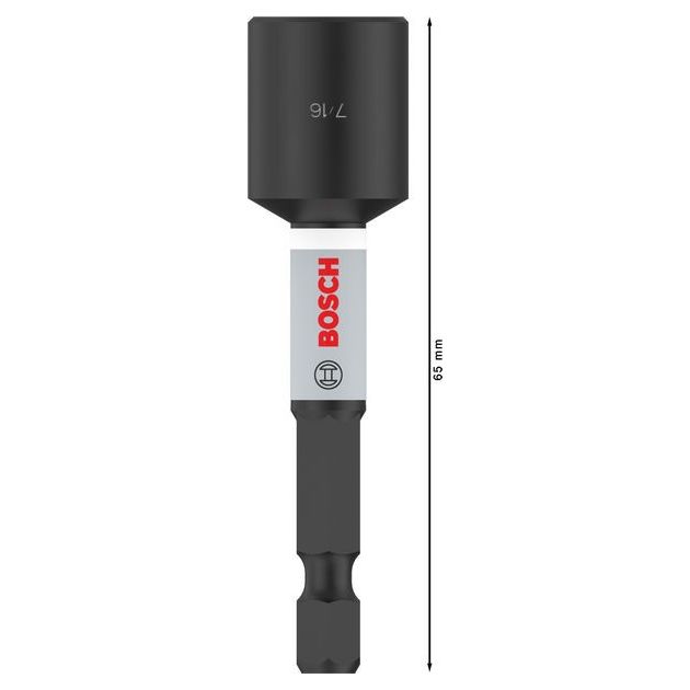 Торцевий ключ PRO Nutsetter Impact, 7/16" x 65 мм, 2 9/16" x 65 мм, 2 шт. BOSCH, фото , зображення 3 | SNABZHENIE.com.ua Торцевий ключ PRO Nutsetter Impact, 7/16" x 65 мм, 2 9/16" x 65 мм, 2 шт. BOSCH, фото , зображення 3 | SNABZHENIE.com.ua