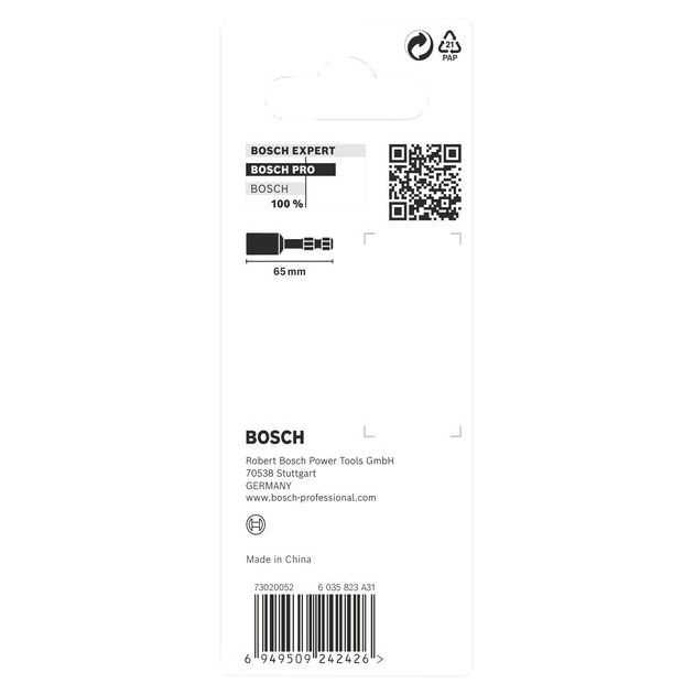 Торцевий ключ PRO Nutsetter Impact, 7/16" x 65 мм, 2 9/16" x 65 мм, 2 шт. BOSCH, фото , зображення 2 | SNABZHENIE.com.ua Торцевий ключ PRO Nutsetter Impact, 7/16" x 65 мм, 2 9/16" x 65 мм, 2 шт. BOSCH, фото , зображення 2 | SNABZHENIE.com.ua