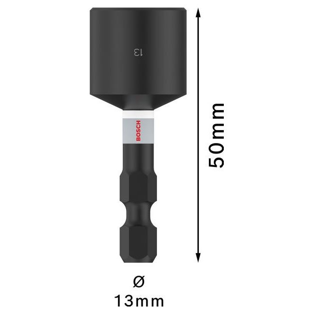 Ударный торцевой ключ с контролем, 1 шт. BOSCH, фото , изображение 3 | SNABZHENIE.com.ua Ударный торцевой ключ с контролем, 1 шт. BOSCH, фото , изображение 3 | SNABZHENIE.com.ua