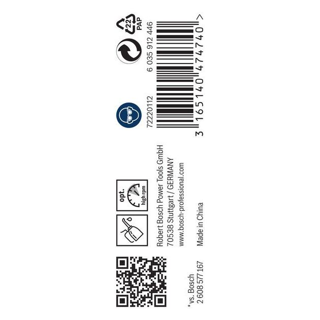 Сверло 1,3 мм HSS-G 10 шт BOSCH (2608585469), фото , изображение 2 | SNABZHENIE.com.ua