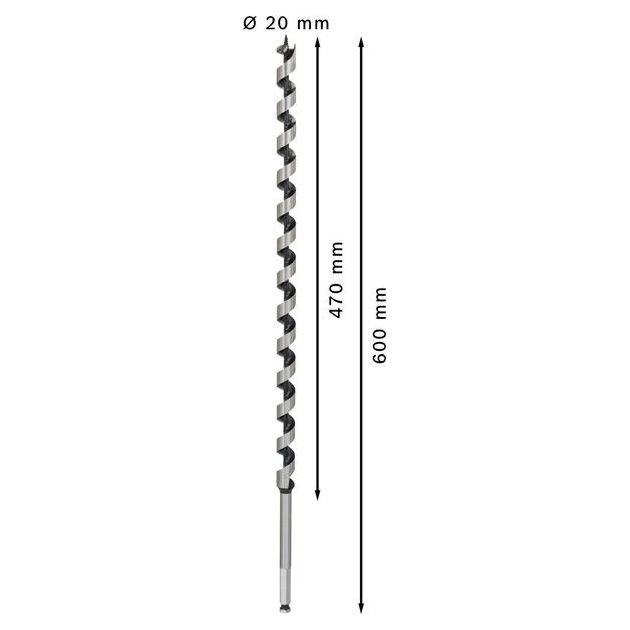 Сверла по дереву с шестигранным хвостовиком BOSCH, 11,1 мм, фото , изображение 3 | SNABZHENIE.com.ua Сверла по дереву с шестигранным хвостовиком BOSCH, 11,1 мм, фото , изображение 3 | SNABZHENIE.com.ua
