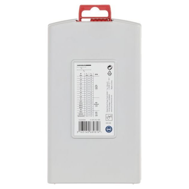 Набор сверл по металлу HSS-G 1-13 мм, 25 шт., ProBox BOSCH, фото , изображение 2 | SNABZHENIE.com.ua Набор сверл по металлу HSS-G 1-13 мм, 25 шт., ProBox BOSCH, фото , изображение 2 | SNABZHENIE.com.ua