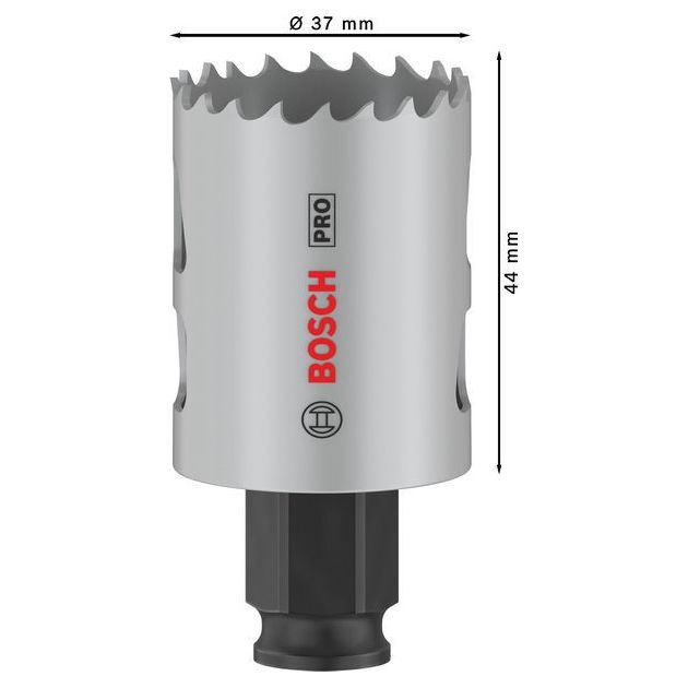 Коронка BOSCH PRO Multi Material PC Plus, 37 мм, фото , изображение 3 | SNABZHENIE.com.ua