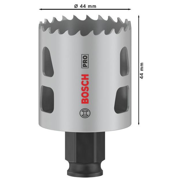 Коронка BOSCH PRO Multi Material PC Plus, 44 мм, фото , изображение 3 | SNABZHENIE.com.ua