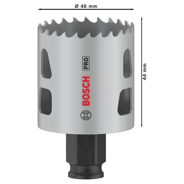 Коронка BOSCH PRO Multi Material PC Plus, 46 мм, фото , изображение 3 | SNABZHENIE.com.ua