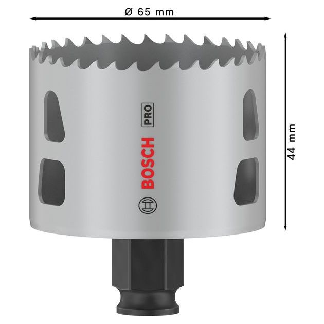 Коронка PRO Multi Material PC Plus, 65 мм BOSCH, фото , зображення 3 | SNABZHENIE.com.ua Коронка PRO Multi Material PC Plus, 65 мм BOSCH, фото , зображення 3 | SNABZHENIE.com.ua