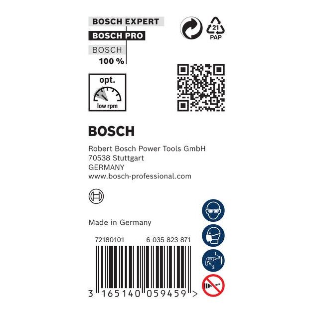 Свердло BOSCH 16x400 мм, d 10 мм для монтажних та опалубних робіт, фото , изображение 2 | SNABZHENIE.com.ua