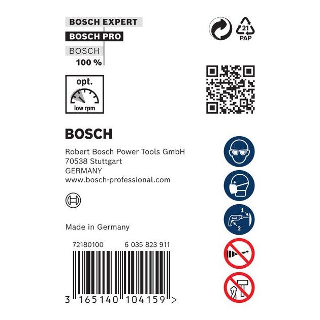 Сверла для опалубочных и монтажных работ, SDS plus 30 x 600 мм BOSCH, фото , изображение 2 | SNABZHENIE.com.ua