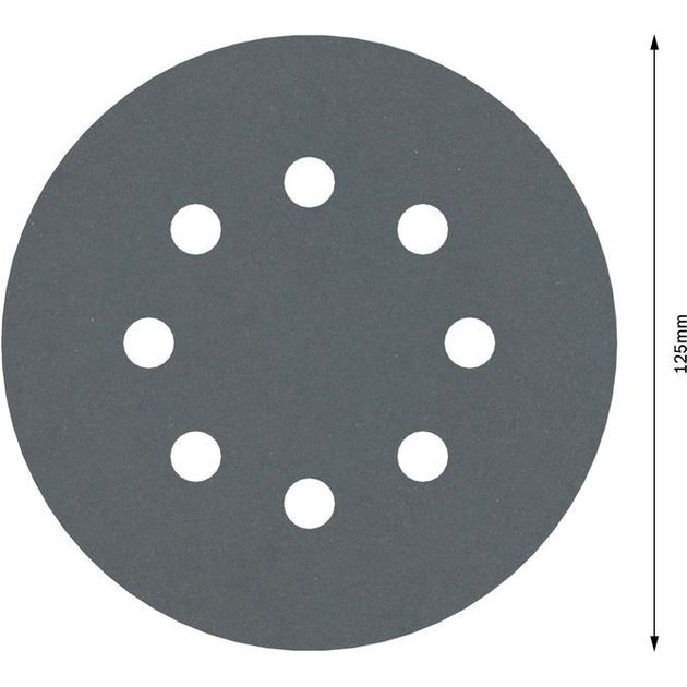 5 шлифлистов F355 BOSCH 125 мм, 8 отв., K600, для покрытий и композитов, фото , изображение 4 | SNABZHENIE.com.ua 5 шлифлистов F355 BOSCH 125 мм, 8 отв., K600, для покрытий и композитов, фото , изображение 4 | SNABZHENIE.com.ua