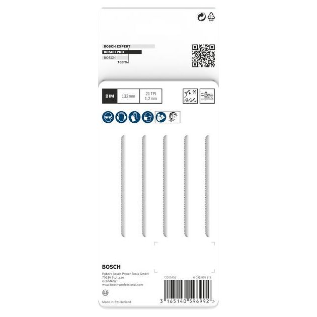 Пилка лобзиковая T 321 AF Speed for Metal BOSCH, фото , изображение 3 | SNABZHENIE.com.ua Пилка лобзиковая T 321 AF Speed for Metal BOSCH, фото , изображение 3 | SNABZHENIE.com.ua