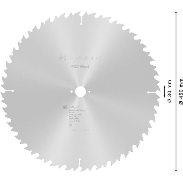 Пильный диск «Construct Wood» 450 x 30 мм, 32 зуба BOSCH, фото , изображение 4 | SNABZHENIE.com.ua Пильный диск «Construct Wood» 450 x 30 мм, 32 зуба BOSCH, фото , изображение 4 | SNABZHENIE.com.ua