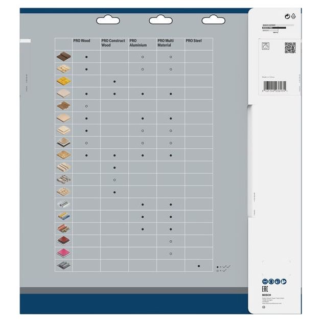 Пильний диск 350 x 30 мм, Z 96 для обробки металу, алюмінію, дерева Multi Material BOSCH (2608640770), фото , зображення 3 | SNABZHENIE.com.ua Пильний диск 350 x 30 мм, Z 96 для обробки металу, алюмінію, дерева Multi Material BOSCH (2608640770), фото , зображення 3 | SNABZHENIE.com.ua