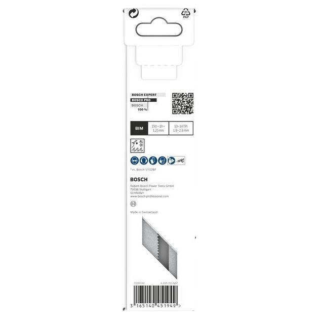 Полотно ножовочное S 925 VF Heavy по металлу BOSCH, фото , изображение 3 | SNABZHENIE.com.ua Полотно ножовочное S 925 VF Heavy по металлу BOSCH, фото , изображение 3 | SNABZHENIE.com.ua