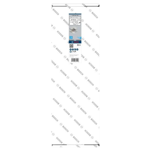Кільцевий різак для мокрого свердління PRO Core Cutter wet, 112 x 450 мм, 1 1/4", з різьбою UNC BOSCH, фото , зображення 2 | SNABZHENIE.com.ua