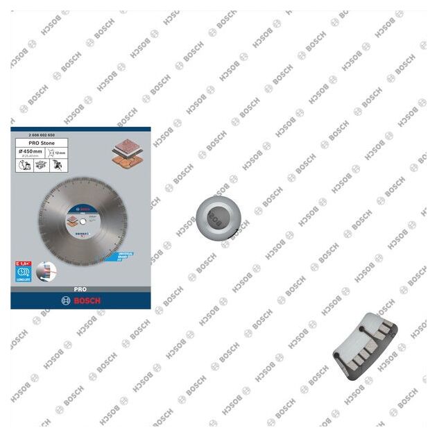 Алмазный диск BOSCH Best for Stone 450 мм, 25,4 мм, 3,8 мм, 12 мм, фото , изображение 2 | SNABZHENIE.com.ua