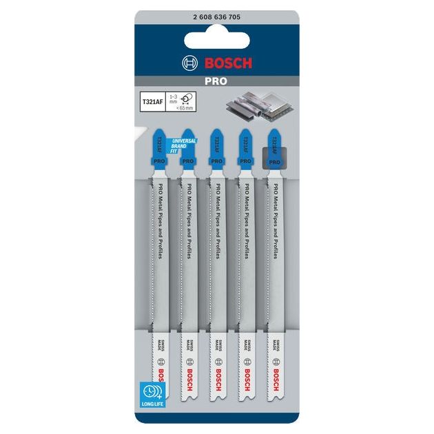 Пилка лобзиковая T 321 AF Speed for Metal BOSCH, фото , изображение 2 | SNABZHENIE.com.ua Пилка лобзиковая T 321 AF Speed for Metal BOSCH, фото , изображение 2 | SNABZHENIE.com.ua