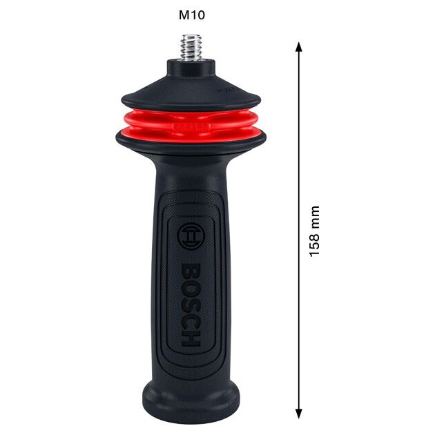 EXPERT Handle для кутових шліфувальних машин із різьбою M10 і функцією Vibration Control, 169 x 69 мм BOSCH, фото , зображення 4 | SNABZHENIE.com.ua EXPERT Handle для кутових шліфувальних машин із різьбою M10 і функцією Vibration Control, 169 x 69 мм BOSCH, фото , зображення 4 | SNABZHENIE.com.ua