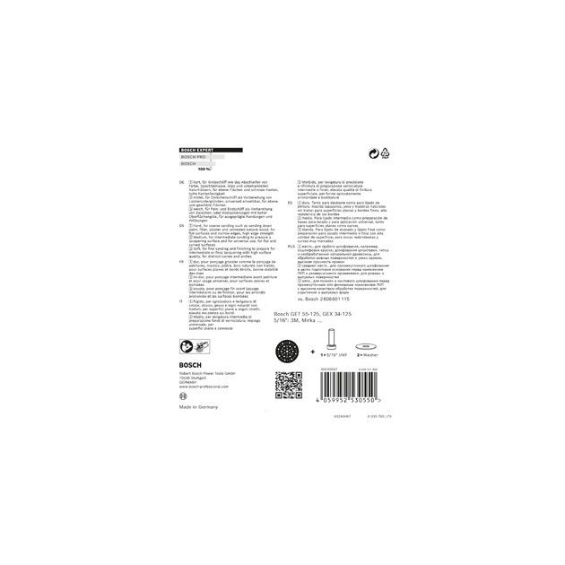 Опорные тарелки универсальные с отверстиями EXPERT Multihole, 125 мм, фото , изображение 3 | SNABZHENIE.com.ua