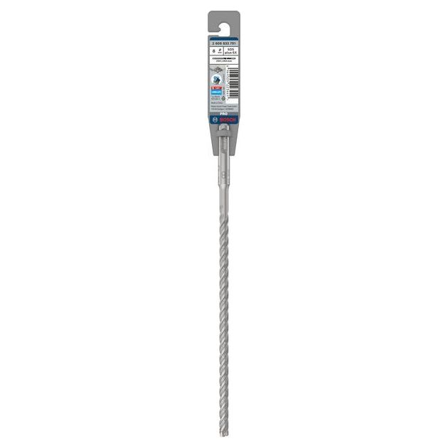 Сверло по бетону SDS plus 8x200 мм BOSCH 5X (2608833791), фото , изображение 2 | SNABZHENIE.com.ua Сверло по бетону SDS plus 8x200 мм BOSCH 5X (2608833791), фото , изображение 2 | SNABZHENIE.com.ua