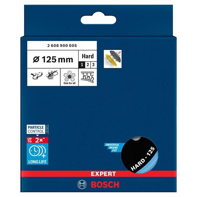 Опорные тарелки универсальные с отверстиями EXPERT Multihole, 125 мм, фото , изображение 2 | SNABZHENIE.com.ua