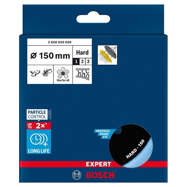 Опорні тарілки універсальні з отворами EXPERT Multihole, 150 мм, жорсткі BOSCH, фото , зображення 2 | SNABZHENIE.com.ua Опорні тарілки універсальні з отворами EXPERT Multihole, 150 мм, жорсткі BOSCH, фото , зображення 2 | SNABZHENIE.com.ua