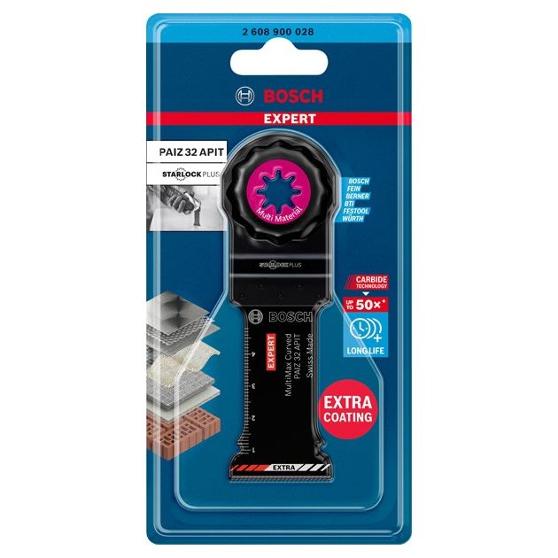 Полотно для багатофункціональних машин EXPERT MultiMax PAIZ 32 APIT, 32 мм BOSCH, фото , зображення 2 | SNABZHENIE.com.ua