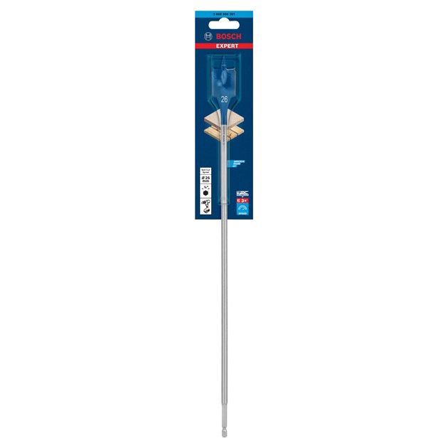 Сверло BOSCH EXPERT Self Cut Speed 26x400 мм, фото , изображение 2 | SNABZHENIE.com.ua Сверло BOSCH EXPERT Self Cut Speed 26x400 мм, фото , изображение 2 | SNABZHENIE.com.ua