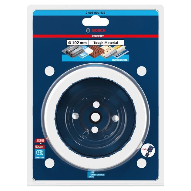 Коронка BOSCH EXPERT Tough Material, 102 x 60 мм, фото , изображение 2 | SNABZHENIE.com.ua Коронка BOSCH EXPERT Tough Material, 102 x 60 мм, фото , изображение 2 | SNABZHENIE.com.ua