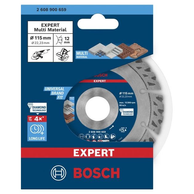 Алмазный отрезной круг EXPERT MultiMaterial, 115 мм, BOSCH, фото , изображение 2 | SNABZHENIE.com.ua Алмазный отрезной круг EXPERT MultiMaterial, 115 мм, BOSCH, фото , изображение 2 | SNABZHENIE.com.ua