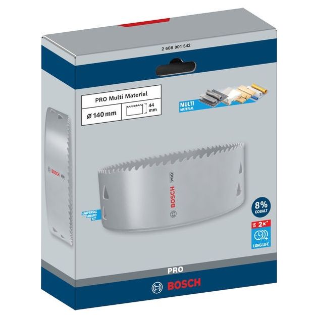 Коронка PRO Multi Material BOSCH 140 мм с резьбой, фото , изображение 2 | SNABZHENIE.com.ua Коронка PRO Multi Material BOSCH 140 мм с резьбой, фото , изображение 2 | SNABZHENIE.com.ua