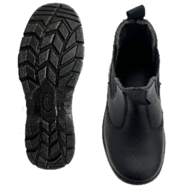 Чоботи YATO CHELSEA низькі, шкіряні, чорні, р. 45, поліуретанова підошва, фото , изображение 3 | SNABZHENIE.com.ua