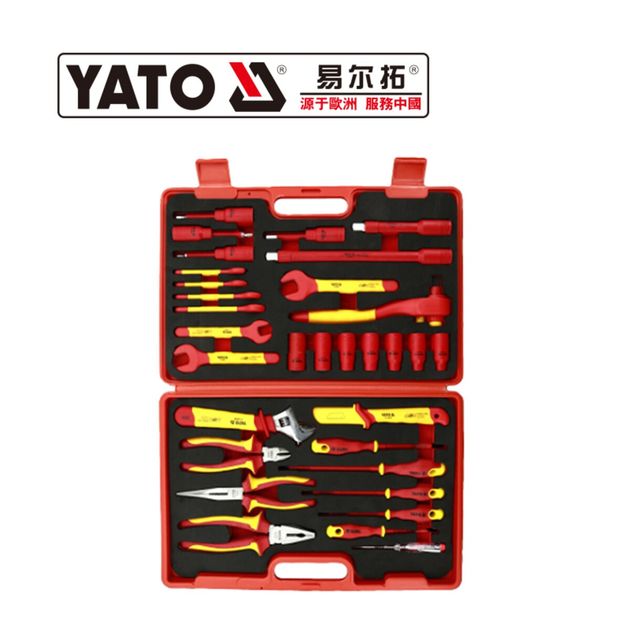 Набор диэлектрических инструментов YATO 1000 В, 32 шт. YT-21299, фото  | SNABZHENIE.com.ua