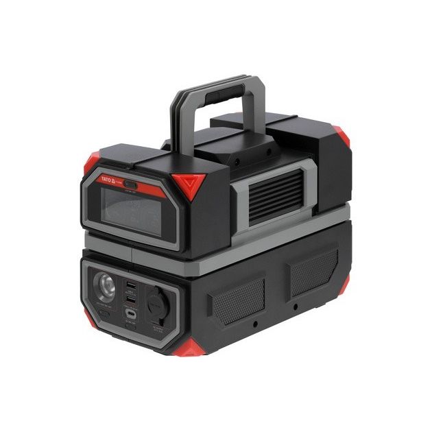 Зарядная станция YATO 315 Втч, 300/600 Вт, порты 230V AC, USB YT-83090, фото  | SNABZHENIE.com.ua