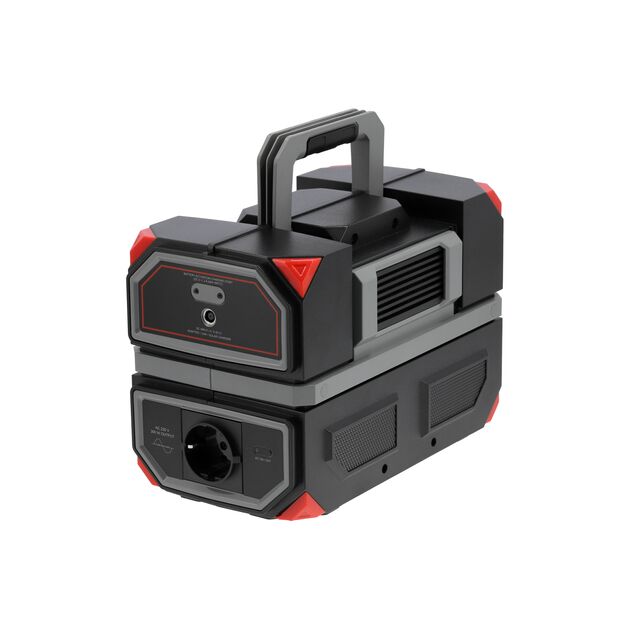 Зарядная станция YATO 315 Втч, 300/600 Вт, порты 230V AC, USB YT-83090, фото  | SNABZHENIE.com.ua